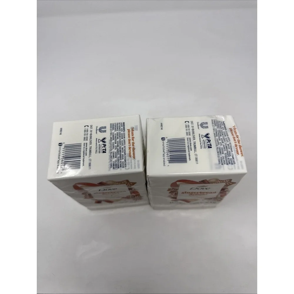 8 Bars Dove‎ Gingerbread Delight  Limited Edition  Beauty  Bar Soap 3.75oz.